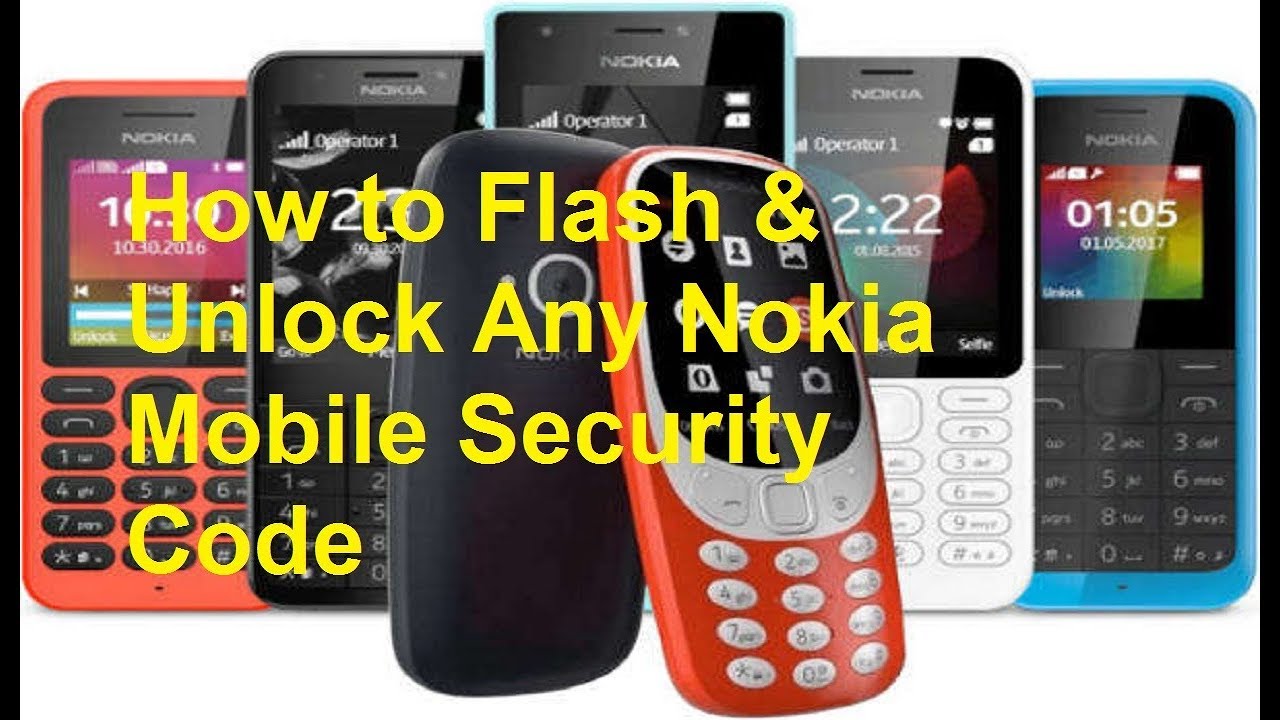 Unlock Nokia Security Code Online Free